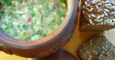 Окрошка на квасе-10 вкусных рецептов приготовления
